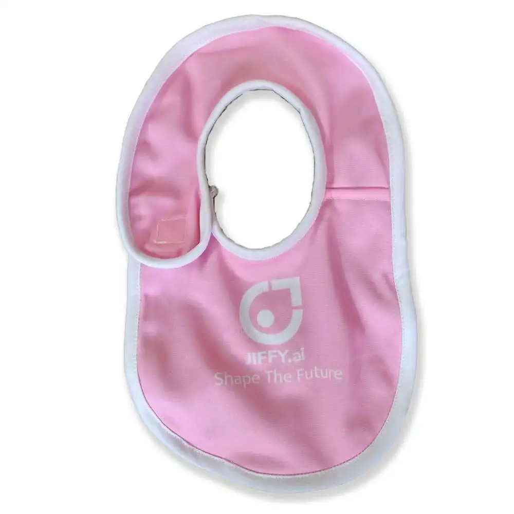 Baby Girl Bib with Company Logo